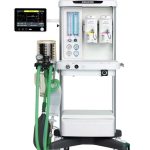 Pneumatic Anesthesia Gas Machine with Built in battery backup 3 hours