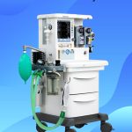 X55 siriusmed anesthesia machine good quality touchscreen ventilator